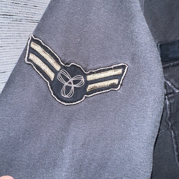 TNA Navy Blue Shirt Jacket - Picture 4 of 6